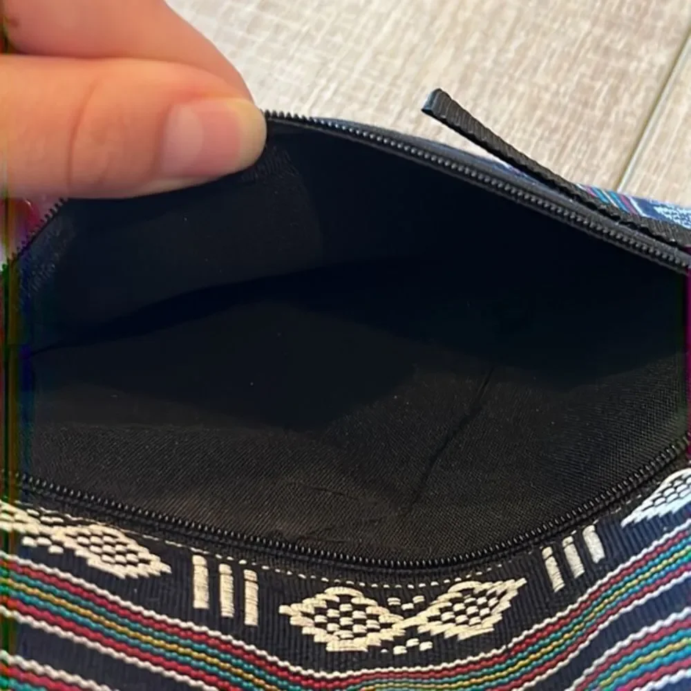 Large Black Velcro Rasta Fold Wallet Red, Gold, Black, Green